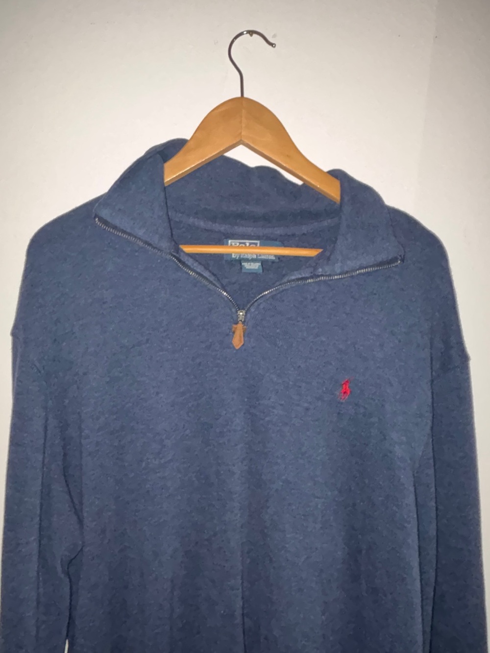 Polo by Ralph Lauren Navy Half-Zip Sweater Men’s XL